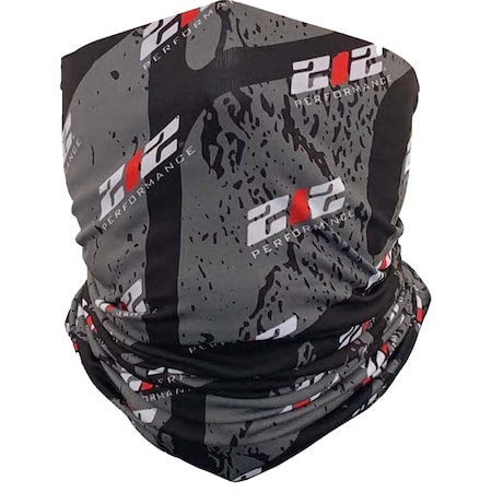 212 Performance Protective Neck Gaiter and Particulate Filtering Face Cover with 212 Pattern Print FC5-05-000